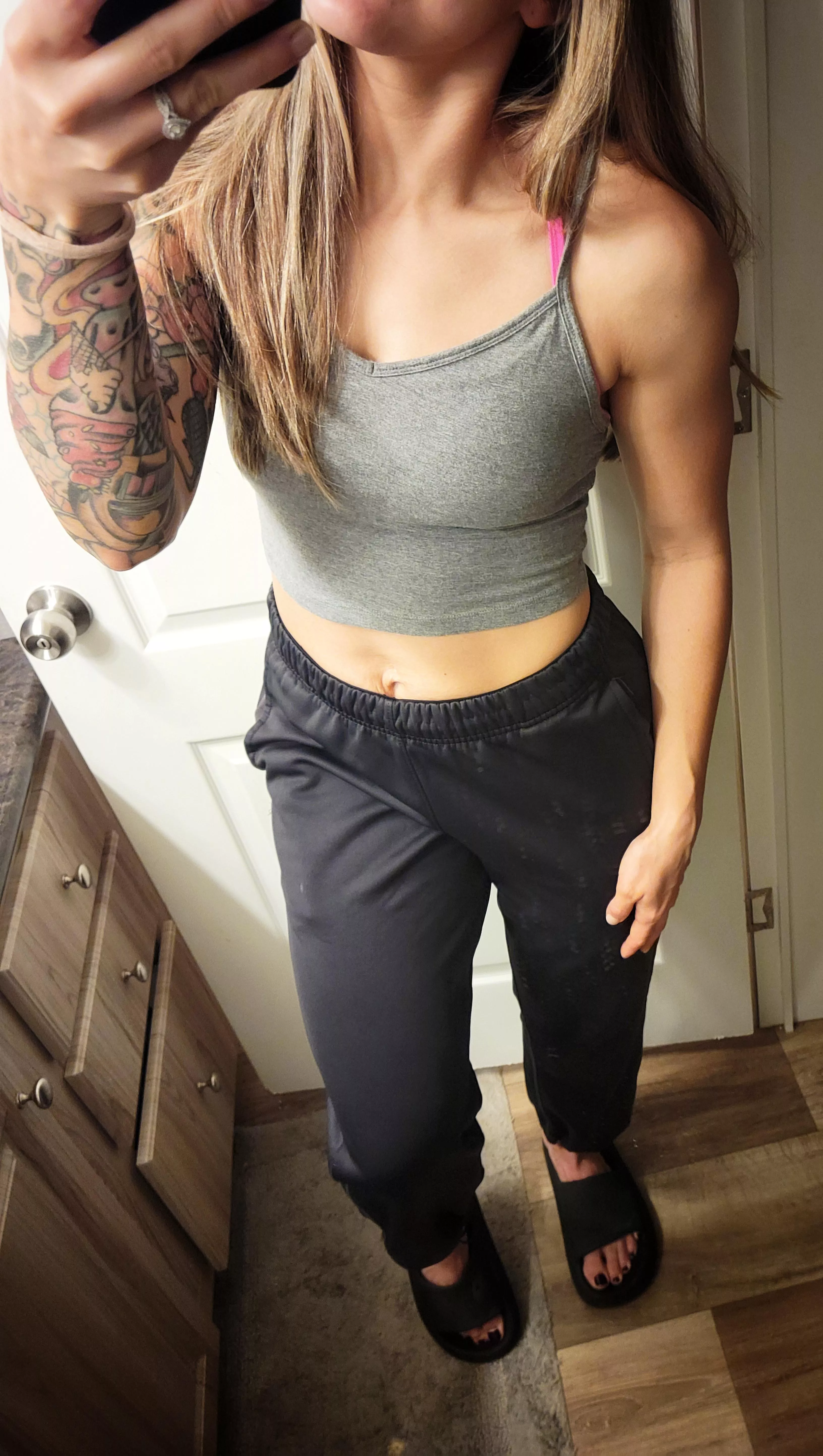 highly casual and donning my crop...waiting for my new lover to apparate at my side