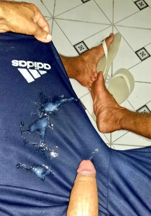 I couldn't stand it and I came in shorts