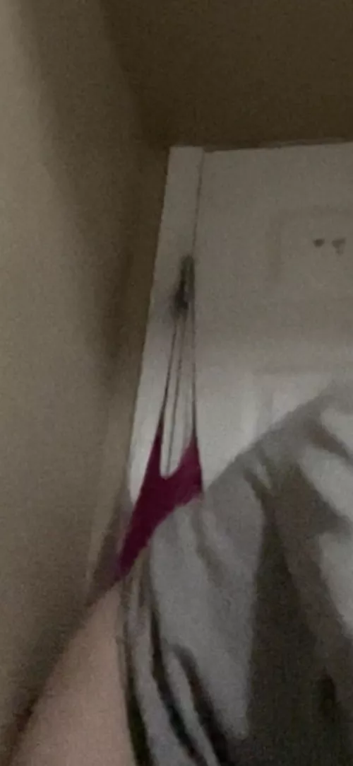 I hung my little dorky sister up by her underwear but sadly her dorky panties ripped :(