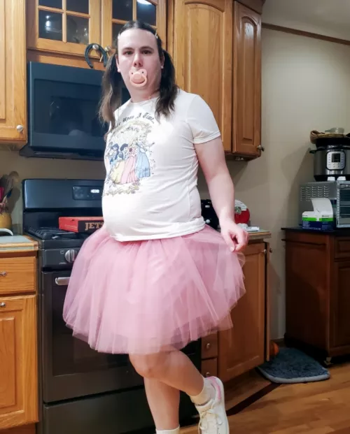 I love my new tutu! I'm ready for a tea party<3