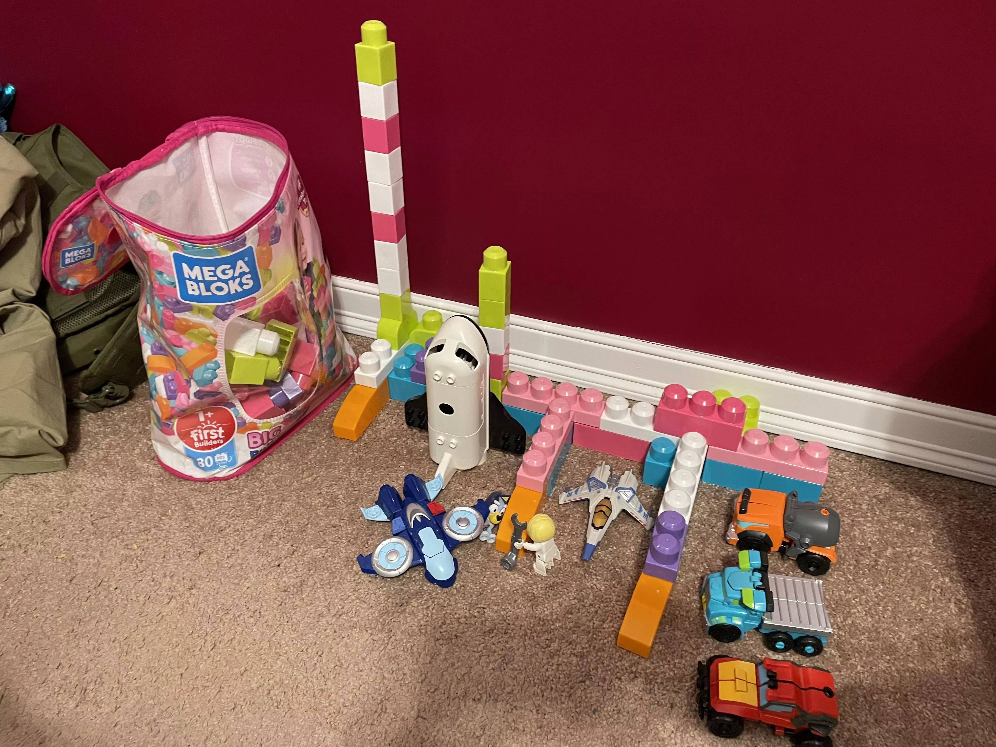 I made a spaceport! What did you make?