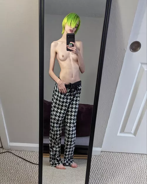 I'm not wearing anything under my pj pants