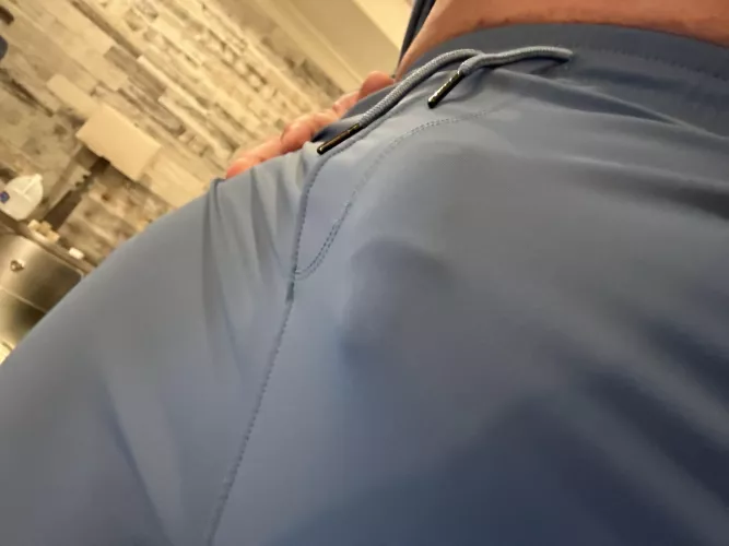 It feels amazing when there’s a hand cupping me