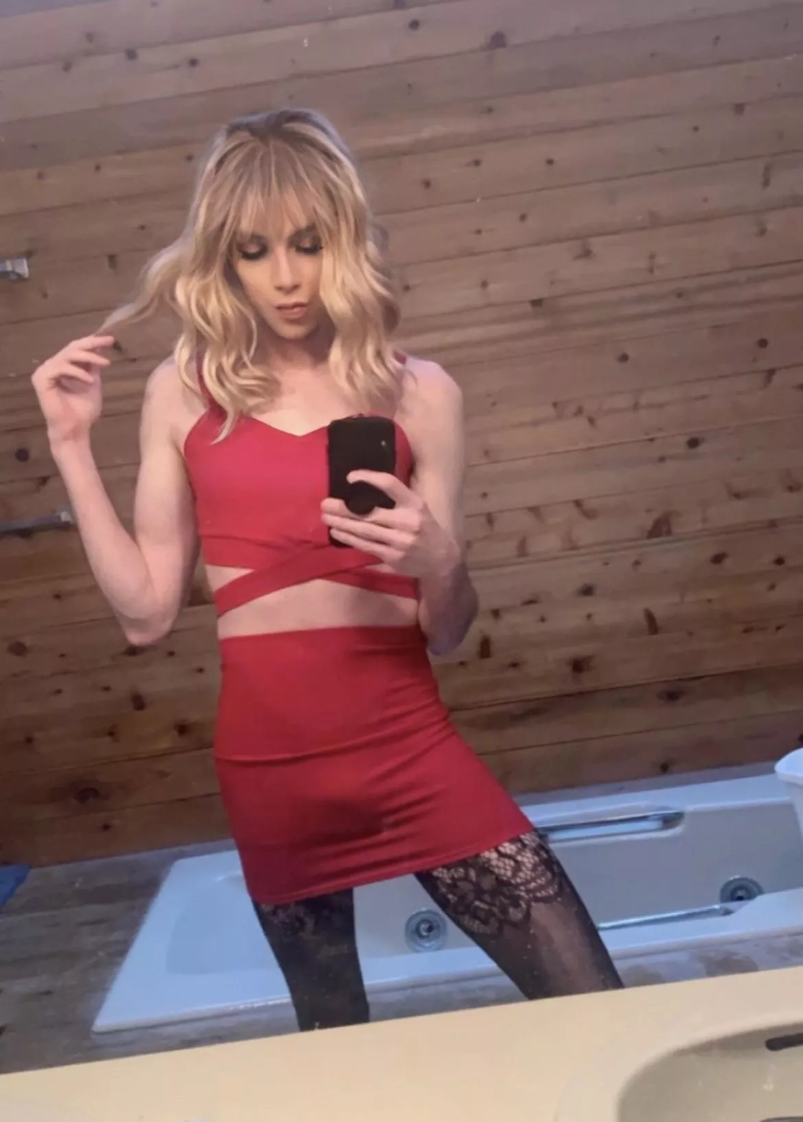 Its not gay if im dressed like a girl right..?