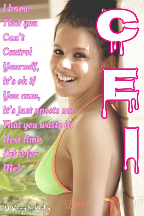 It’s ok to lose control, just don’t waste it.