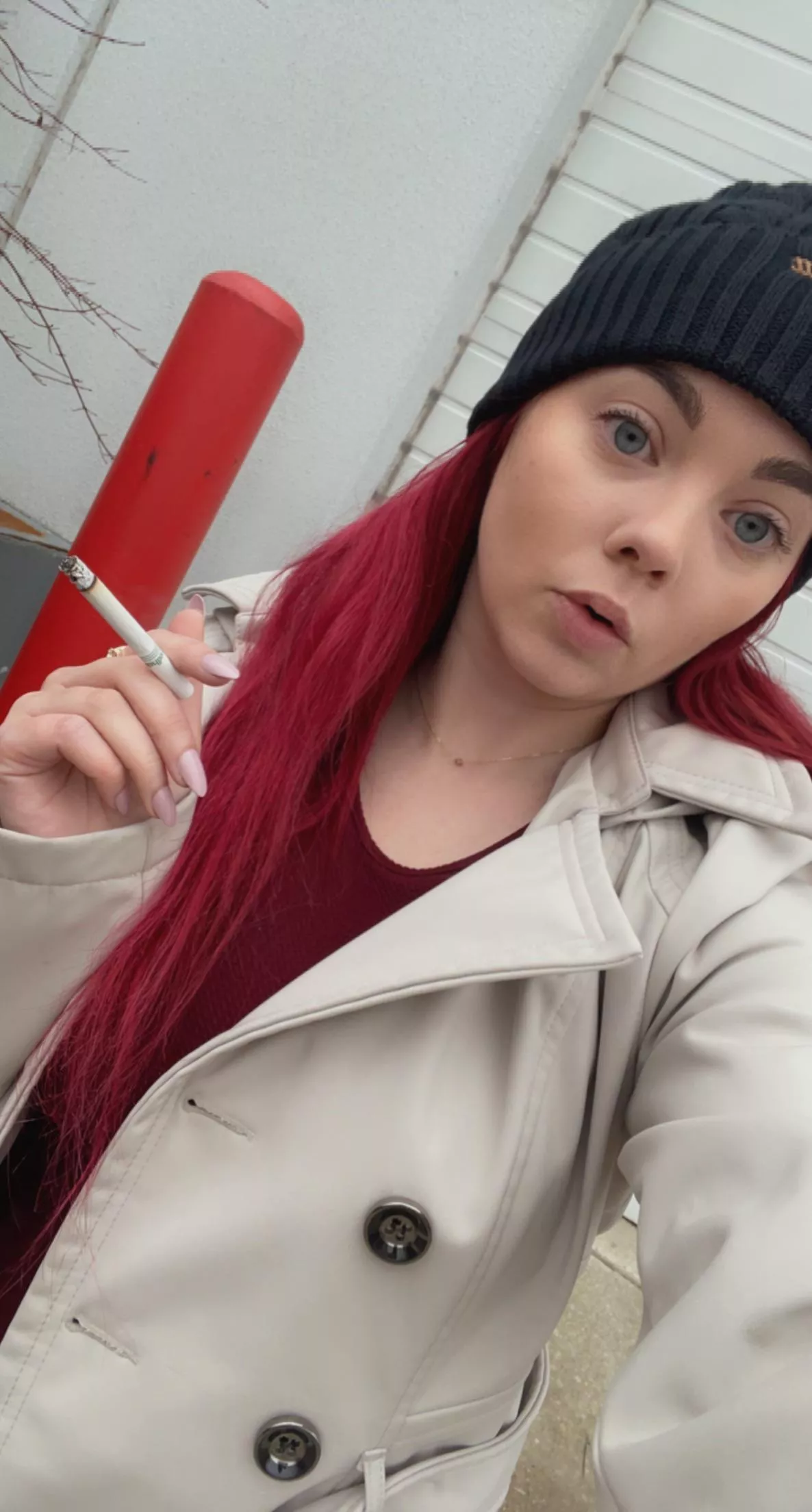 It’s rainy but I can’t stop chain smoking 🔥