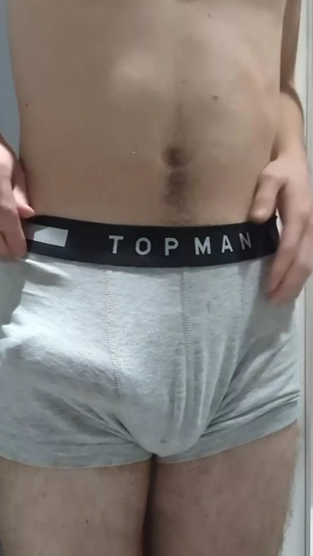 just before taking my pants off 😳