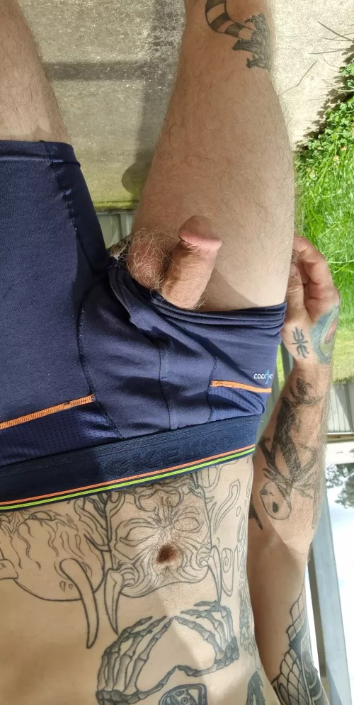 Just hanging out on a hott day