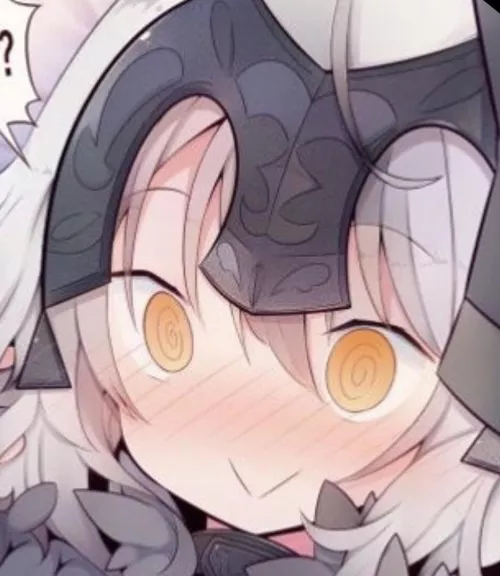 LF color source: “?” White hair, blush