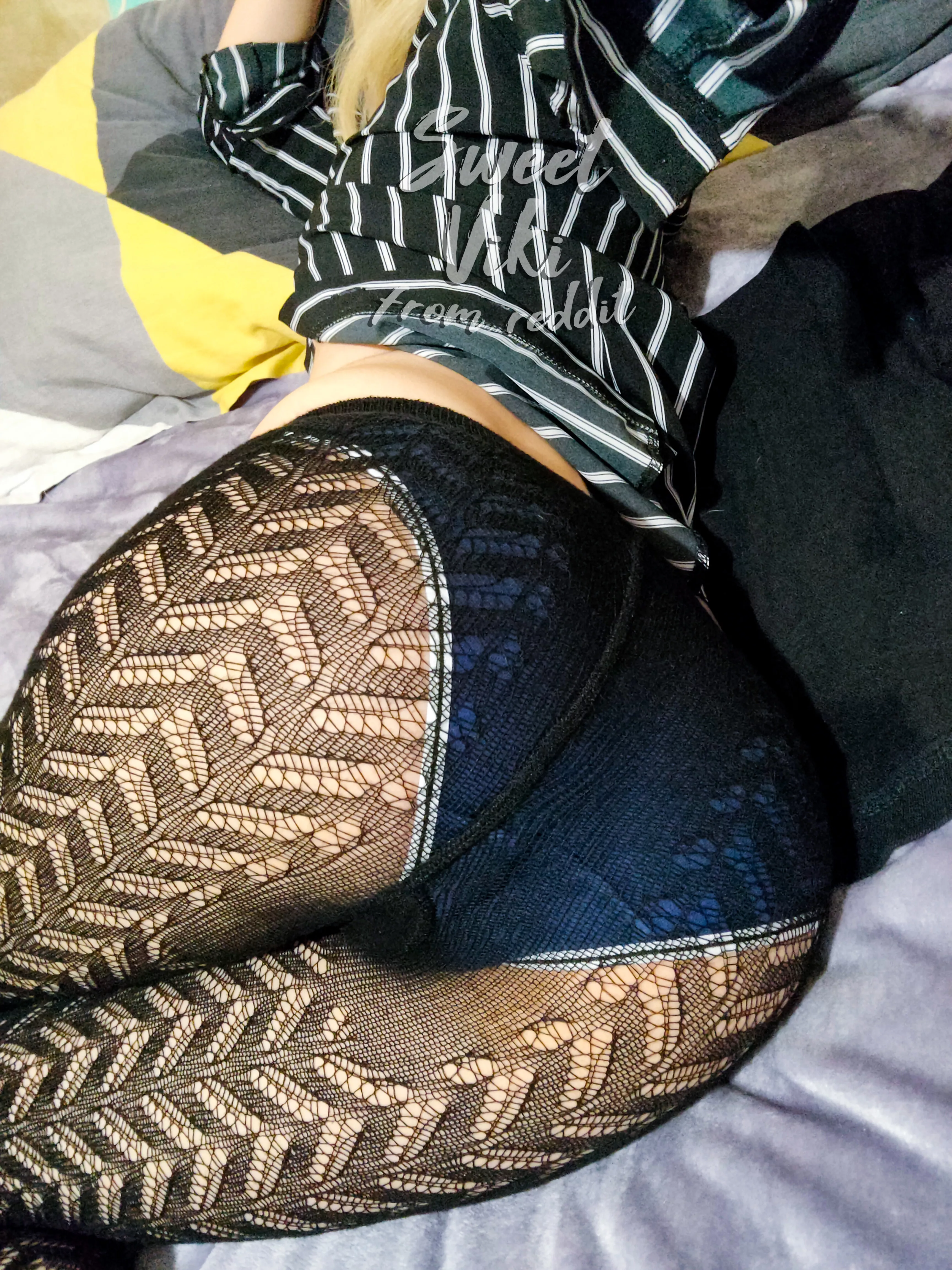 look what I hide under my tight office skirt