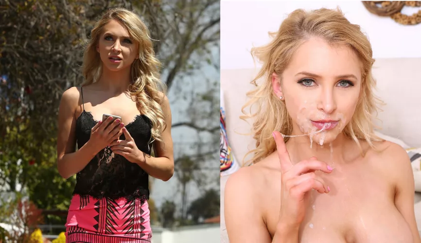 Looking for cum someone to paint her face