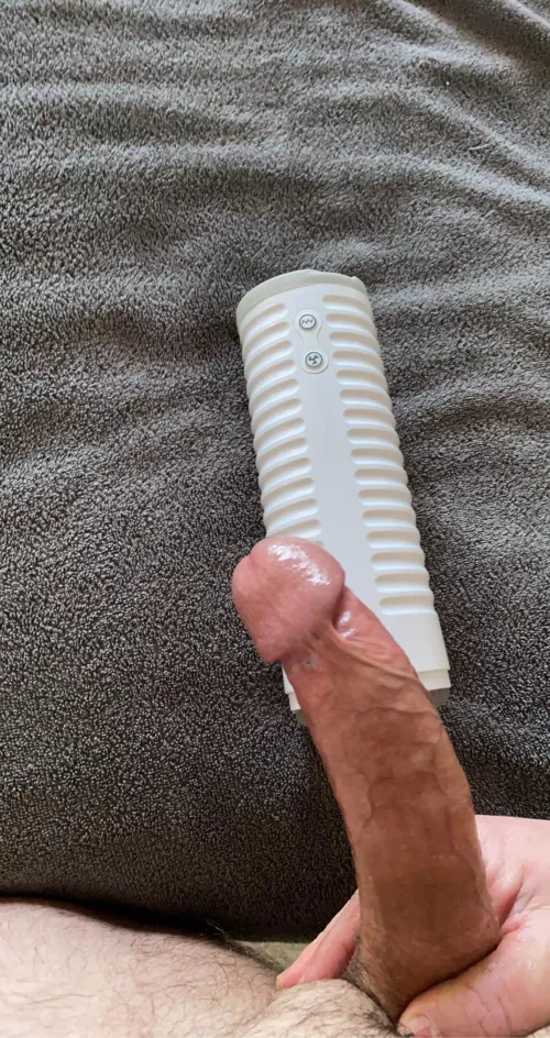 Lubed and ready to use my Max 2, but I’d prefer to have the real thing…