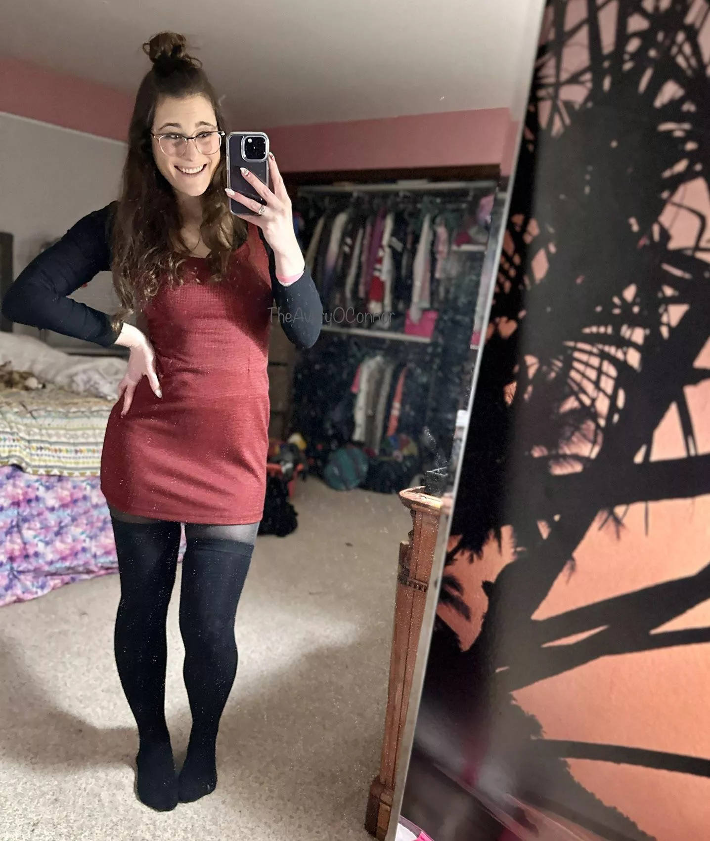 My Christmas Eve look was too cute not to share with you