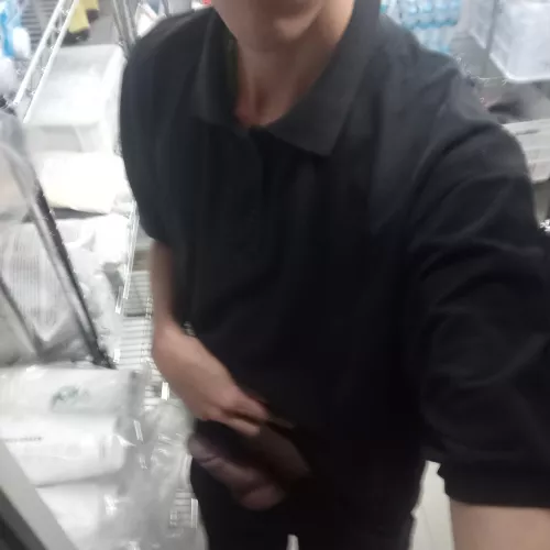 My co-worker was more than happy to see me like that