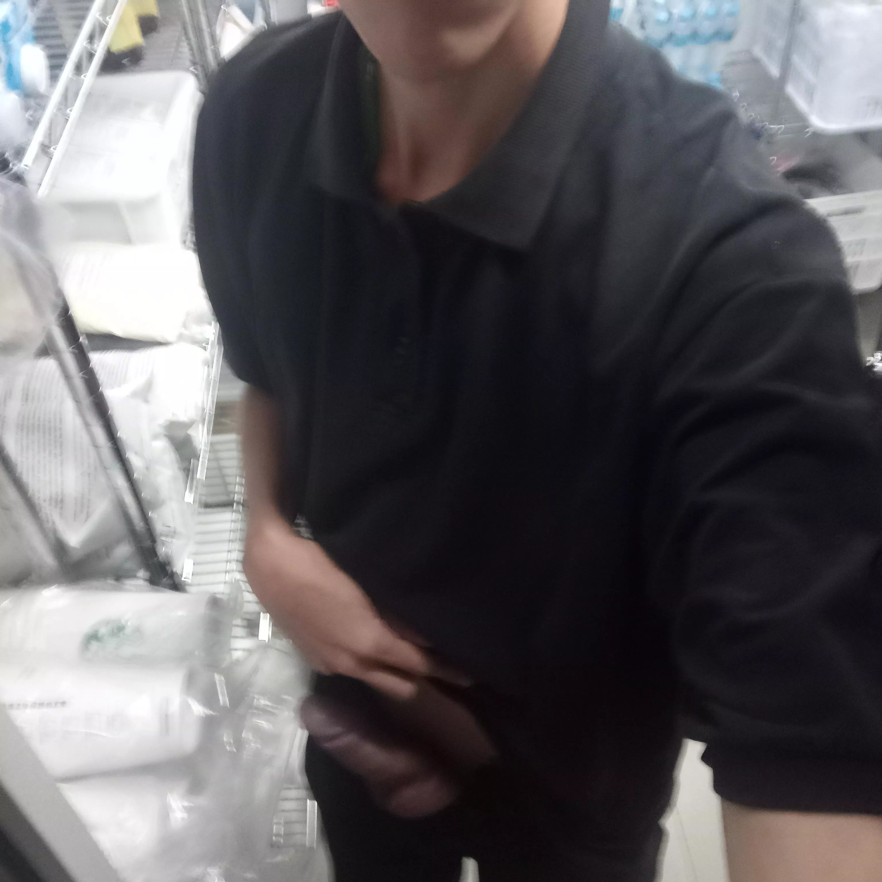 My co-worker was more than happy to see me like that