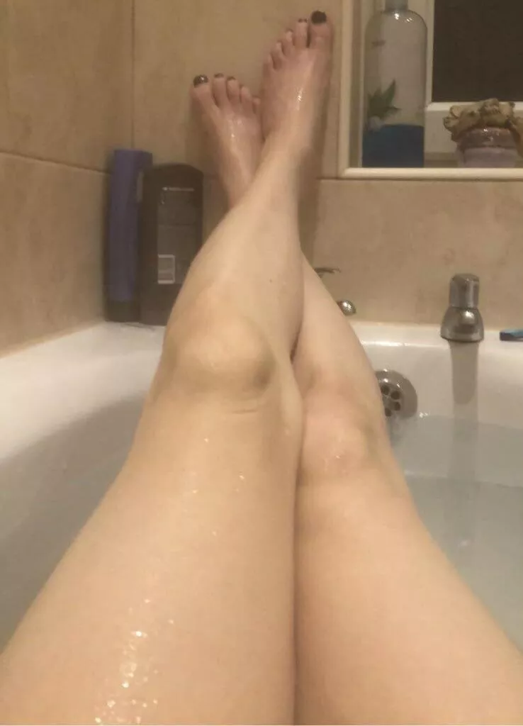 My legs are all smooth and my toes are painted. What do you think?