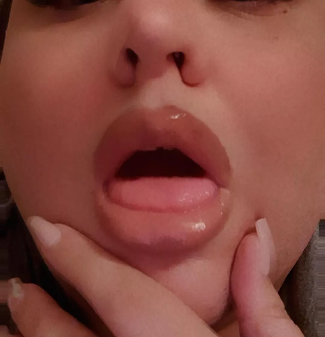 my lips are fat. just like my tits.