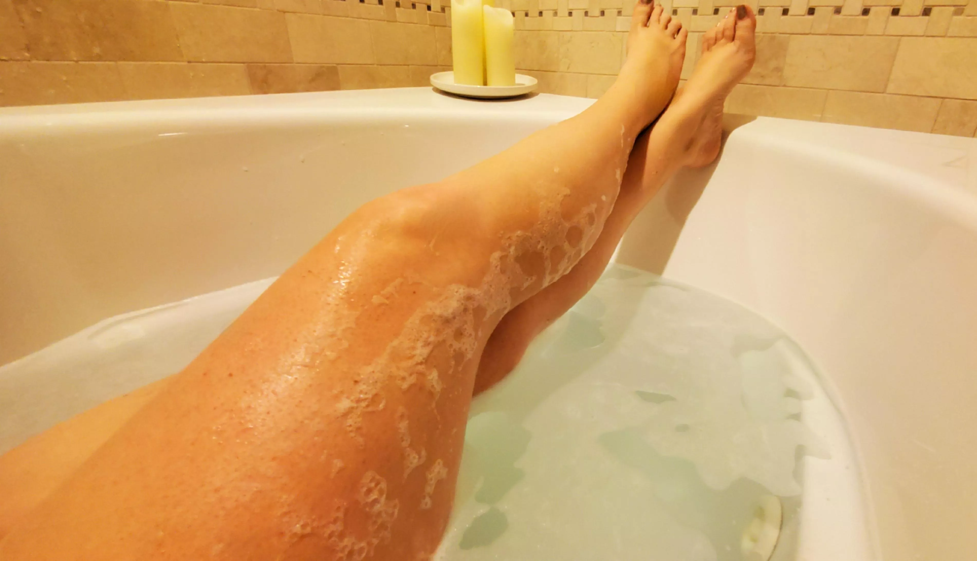 Nothing better than a hot bath!