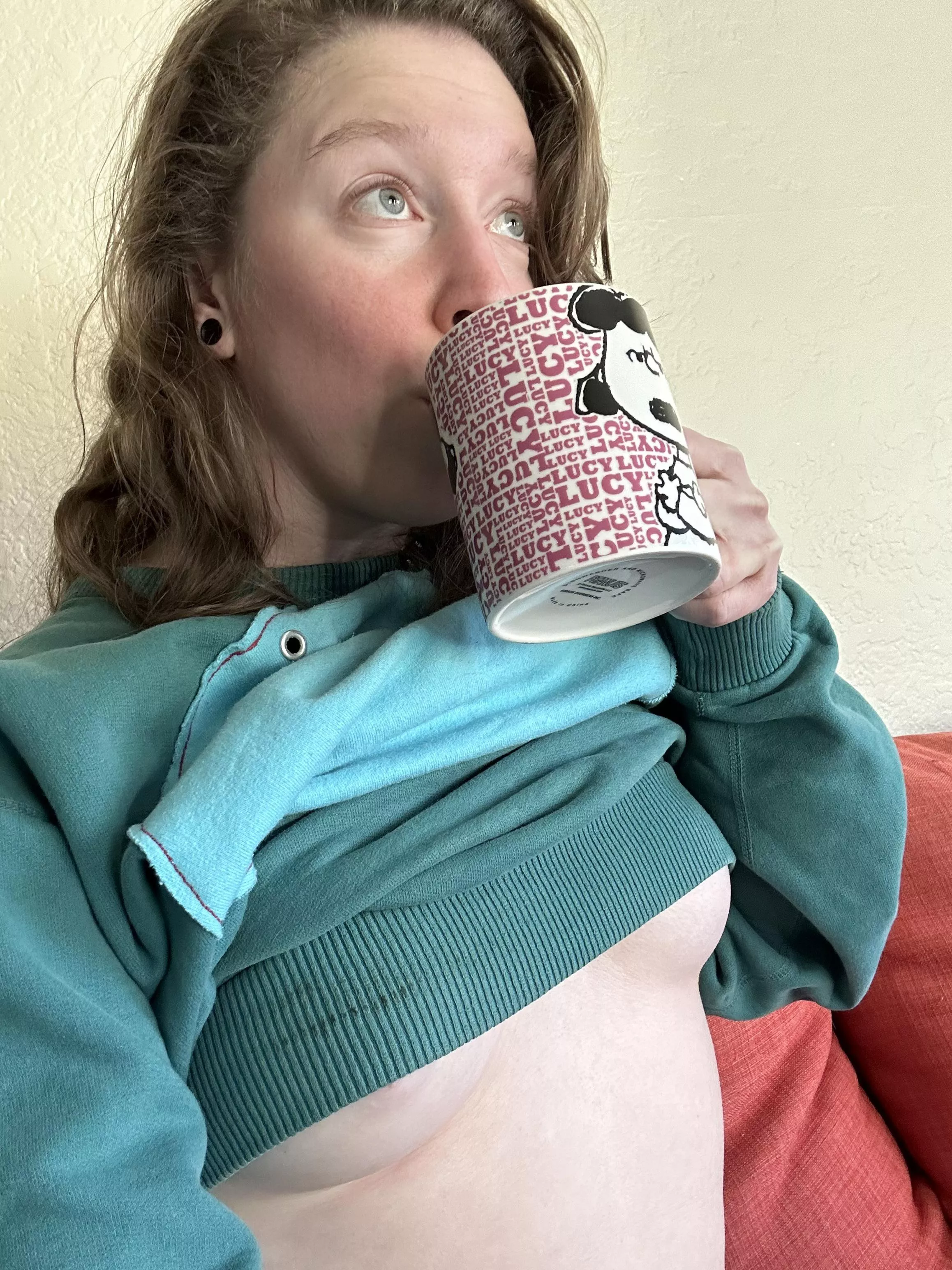 Nothing to see here… just enjoying my coffee…