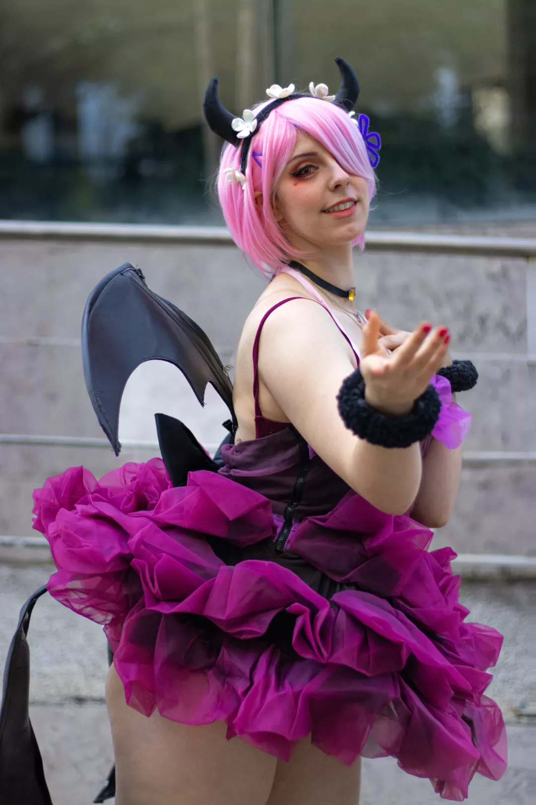 (OC) Who's your favourite twin? Ram or Rem? - Devil Ram Cosplay by Ninfya