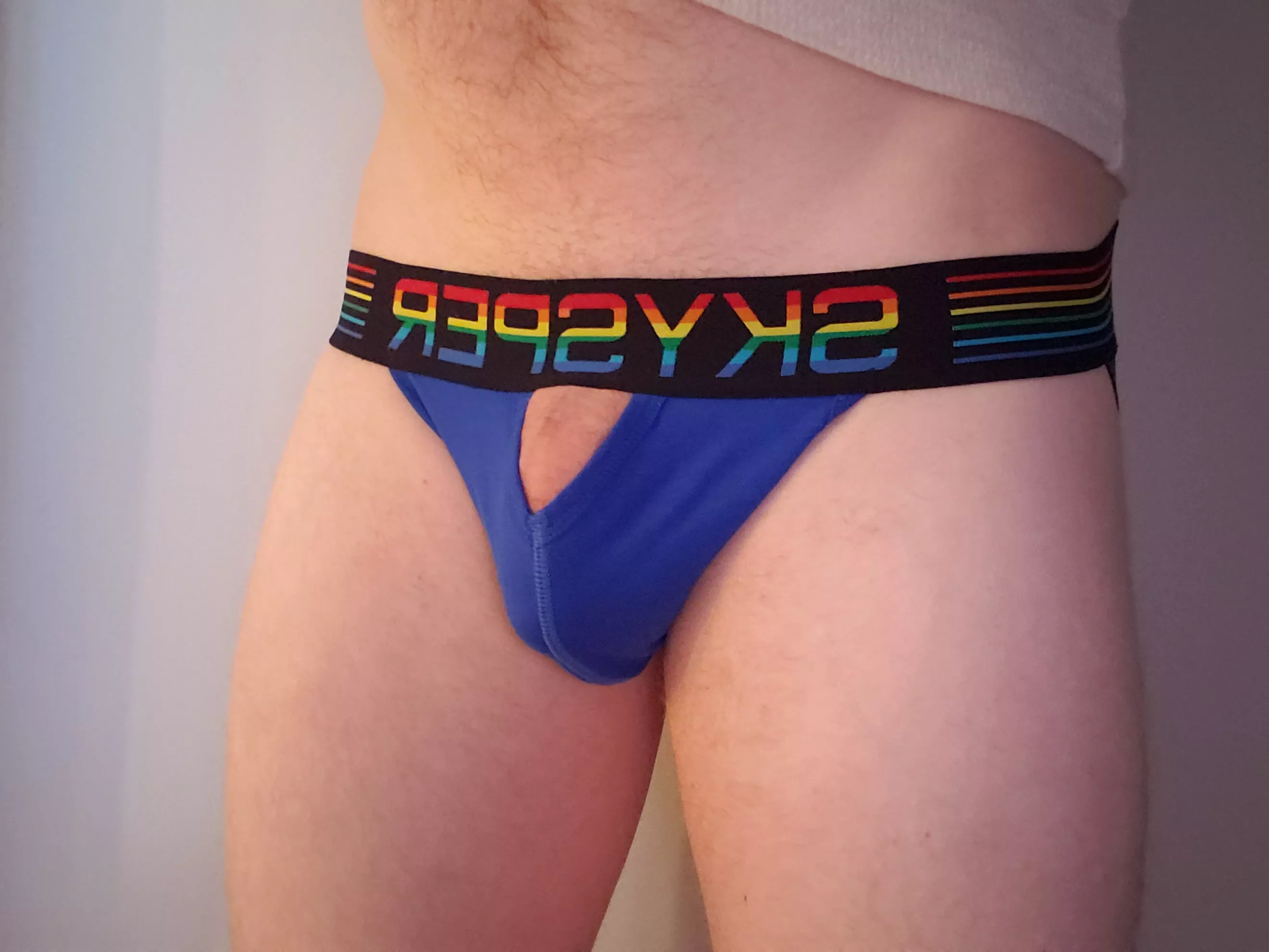 Oh shoot, I think this pair has a hole