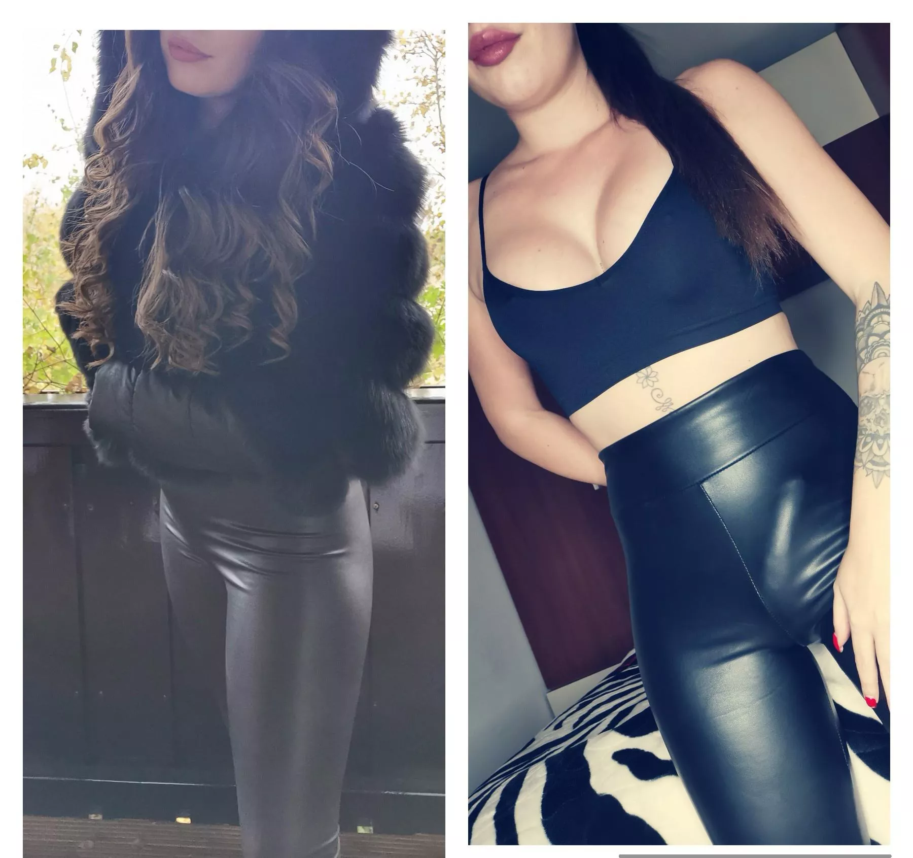 outside vs after we get home