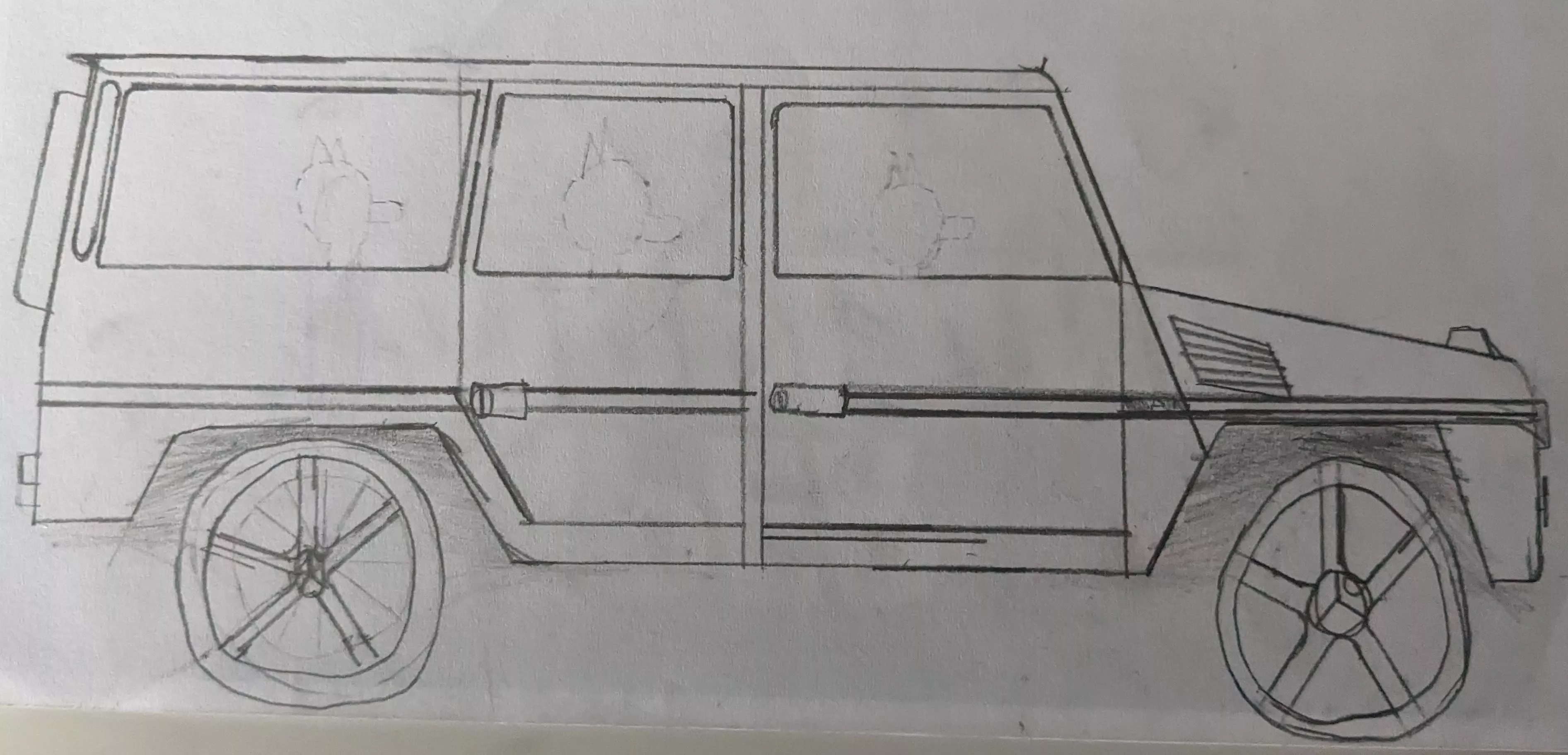 Picking 3 furs to sit in a G-Wagon.