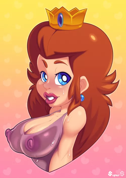 Princess Toadstool from Mario Bros Super Show (SuperSegaSonic)