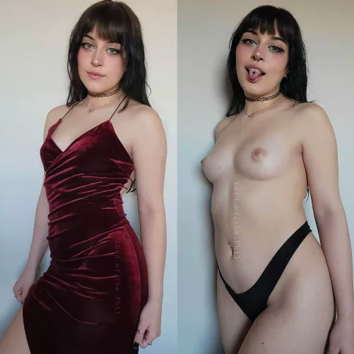 Simple Dress on and off