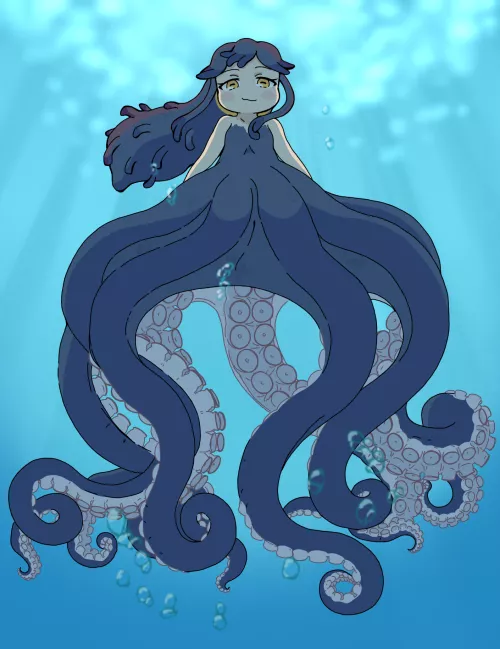 Smug Octopus by Takopoteto