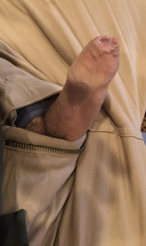 Sneaking out of my pants