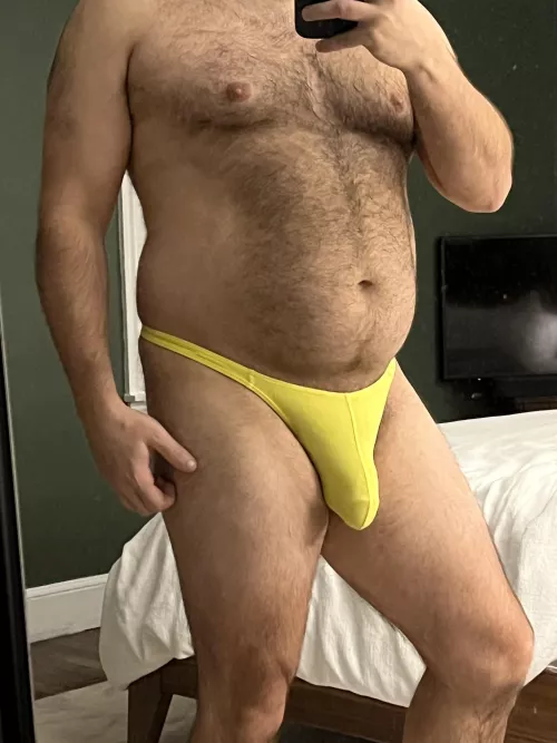 Sometimes I like to wear slutty underwear