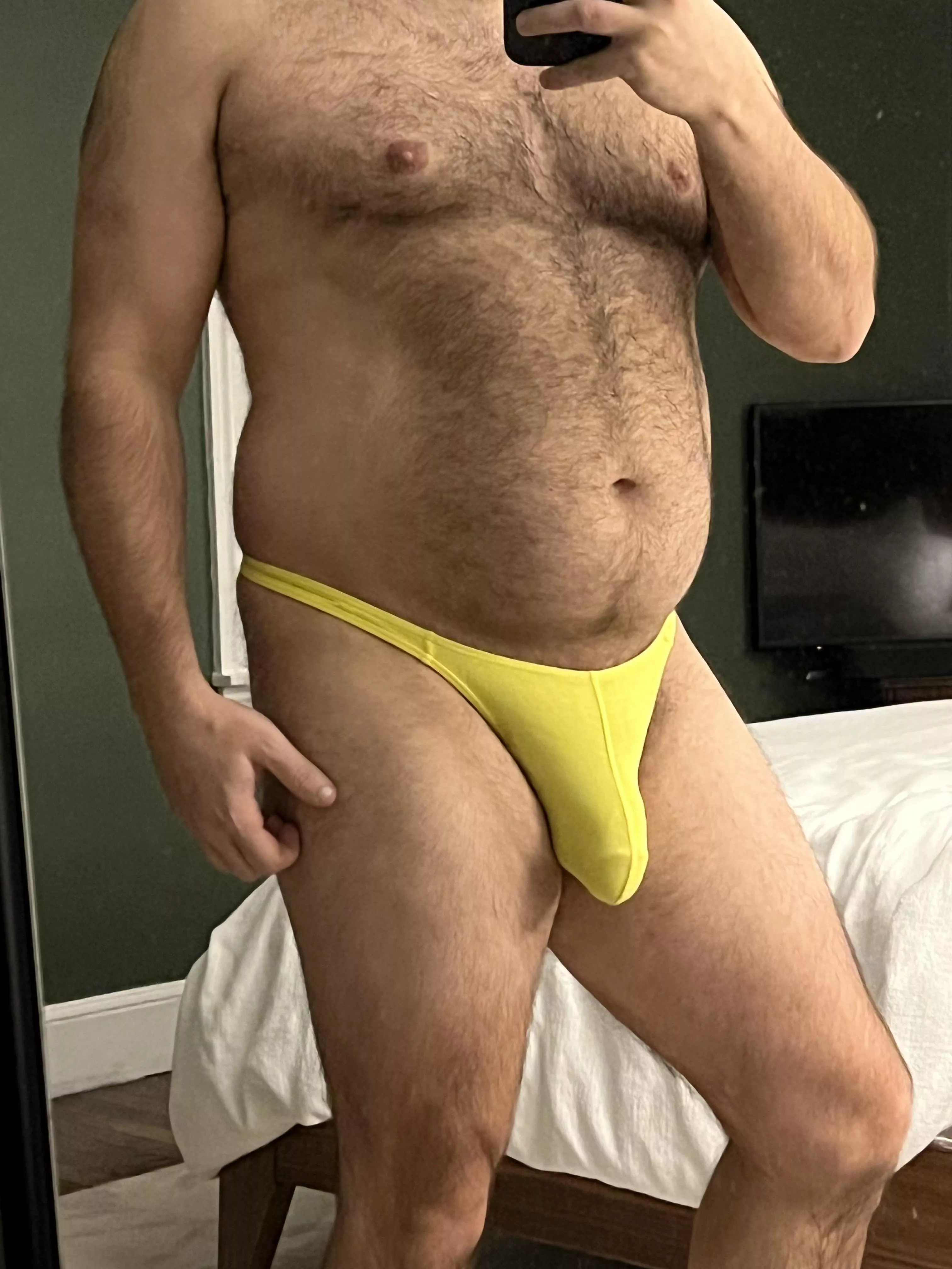 Sometimes I like to wear slutty underwear