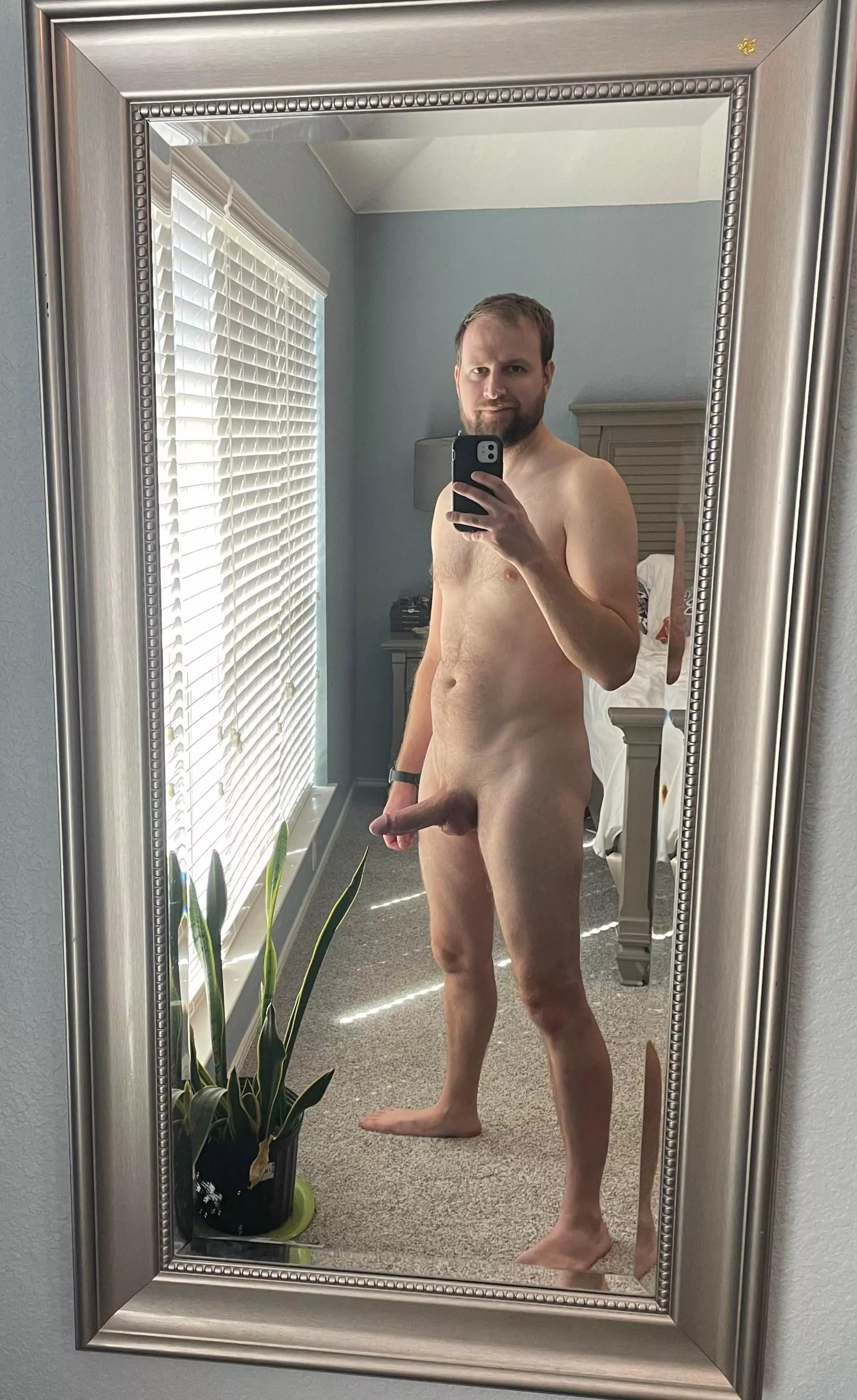 Taking a break from cleaning