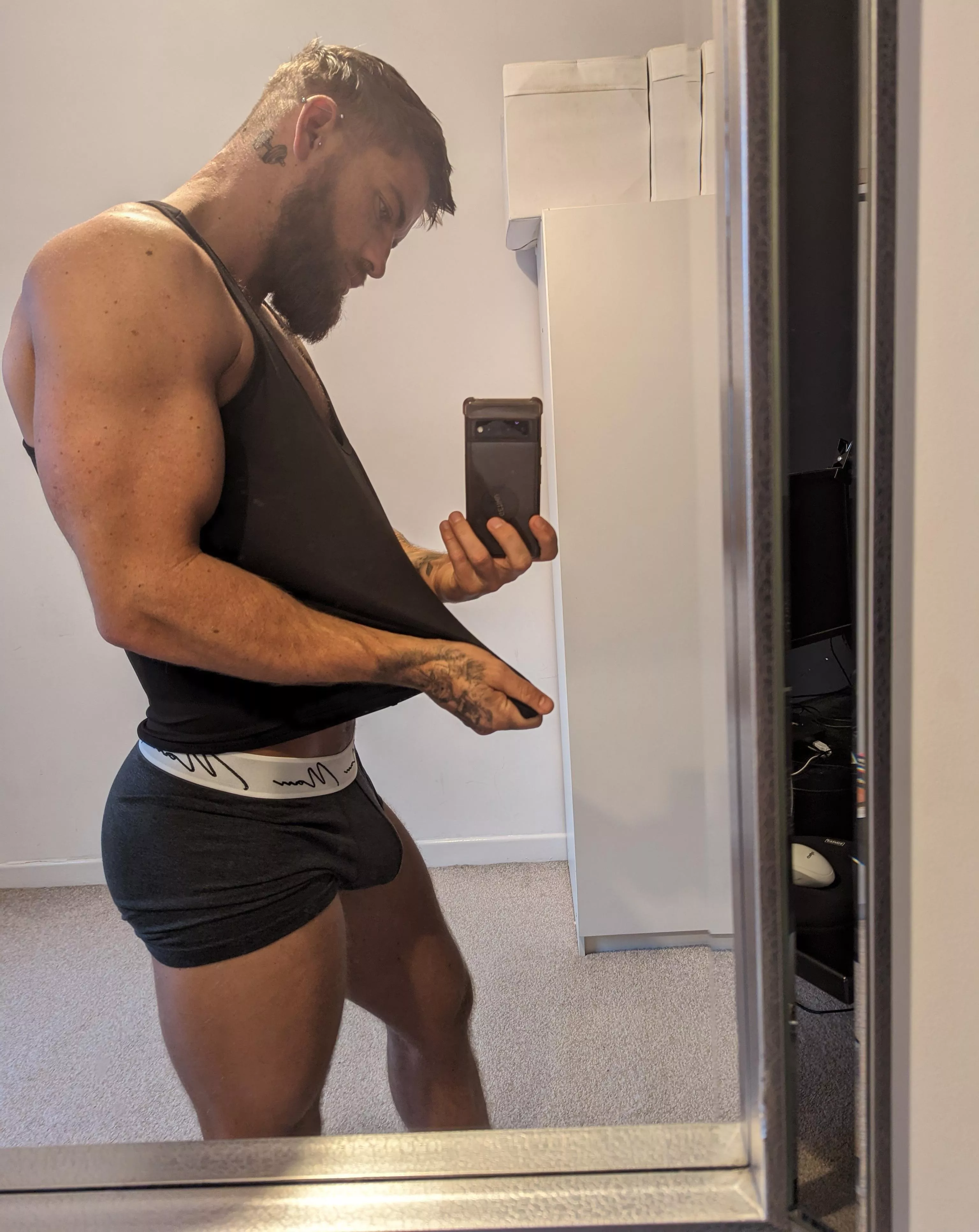 The home workout is getting too hot for these clothes