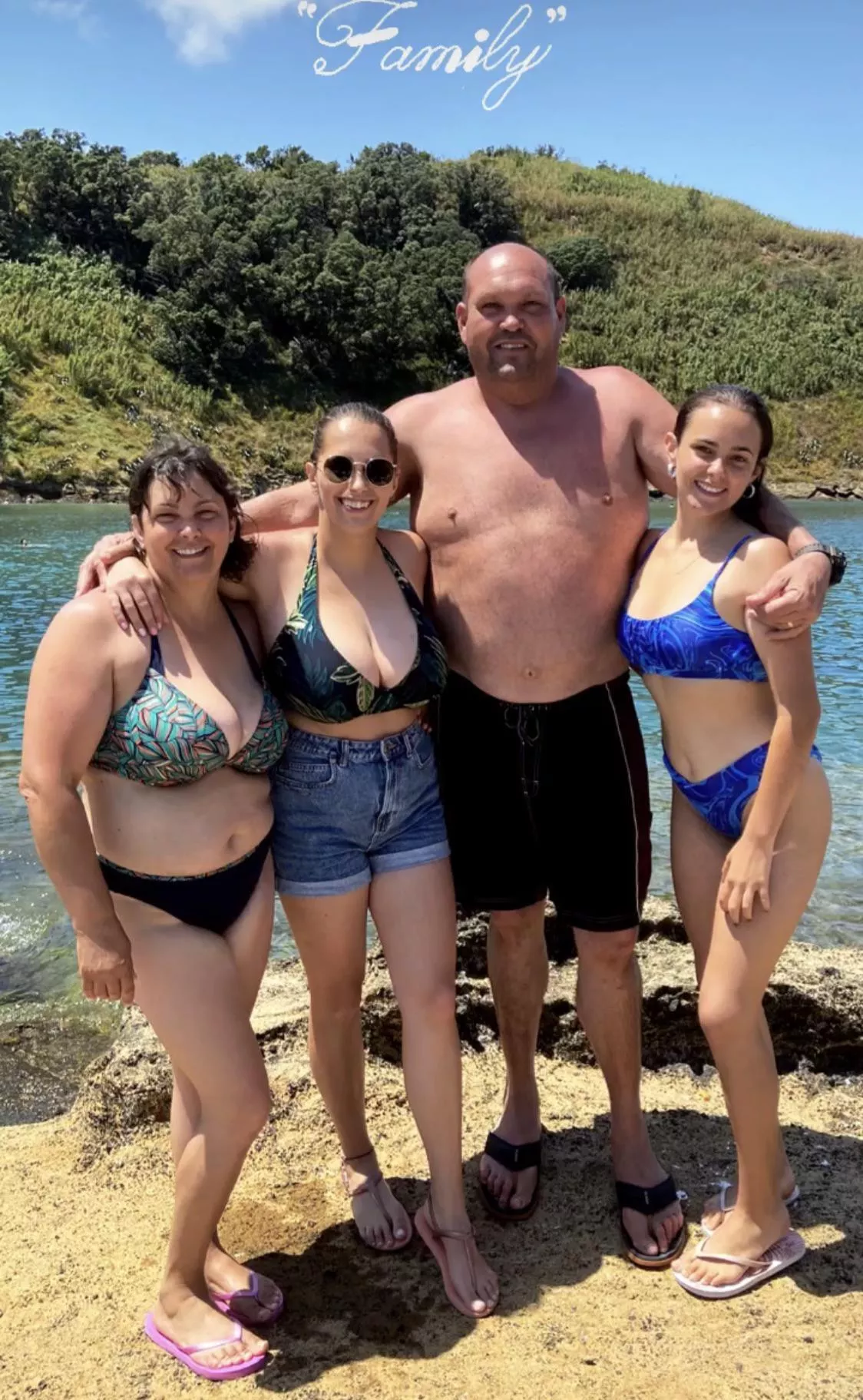 The sister is clearly feeling insecure