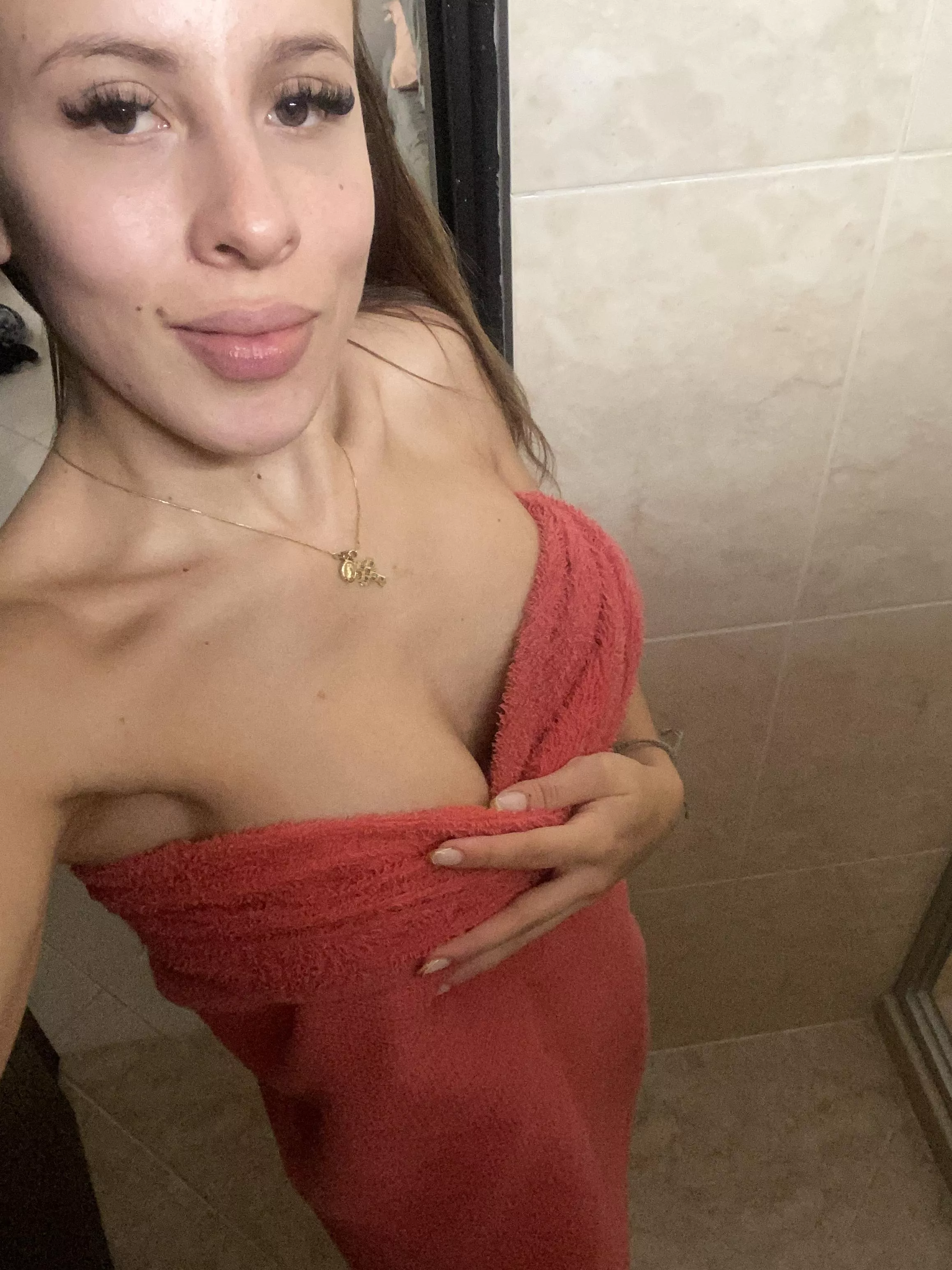 Trying to convince you to join me in the shower