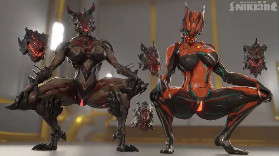 [Voruna + Valkyr] Showing Off Their Assets (Niki3D)