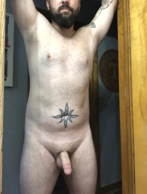 Waking up in the buff