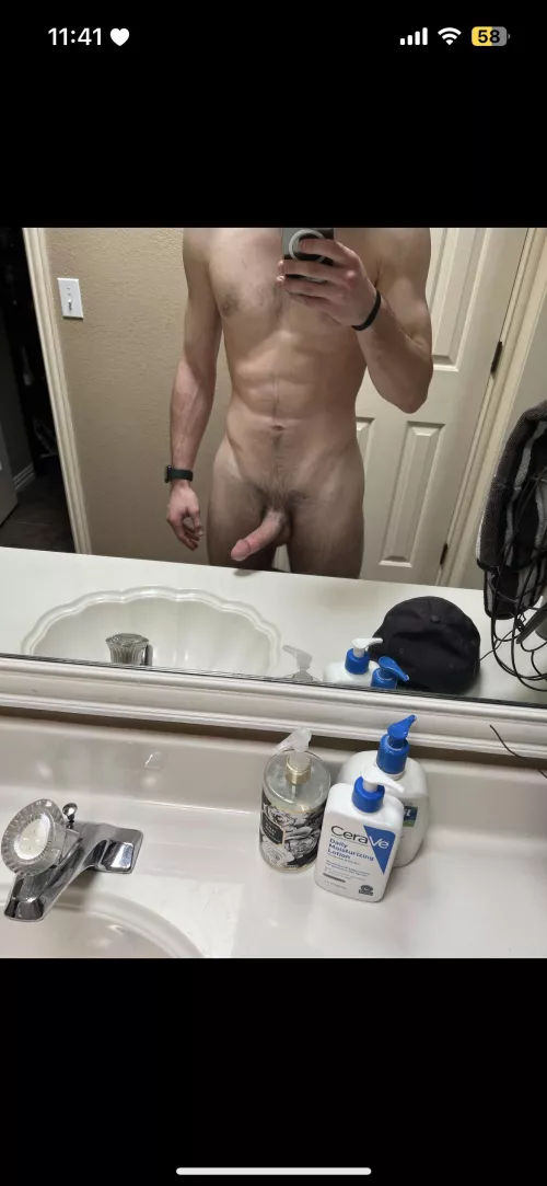 Want to see me shove my cock in a fruit? DMs open