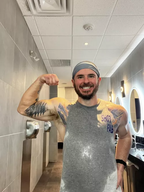 Well that workout was a lot