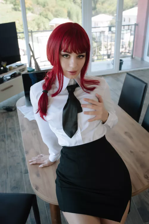 You was allowed to touch Makima b0ba. What is your actions? by Kanra_cosplay [self]