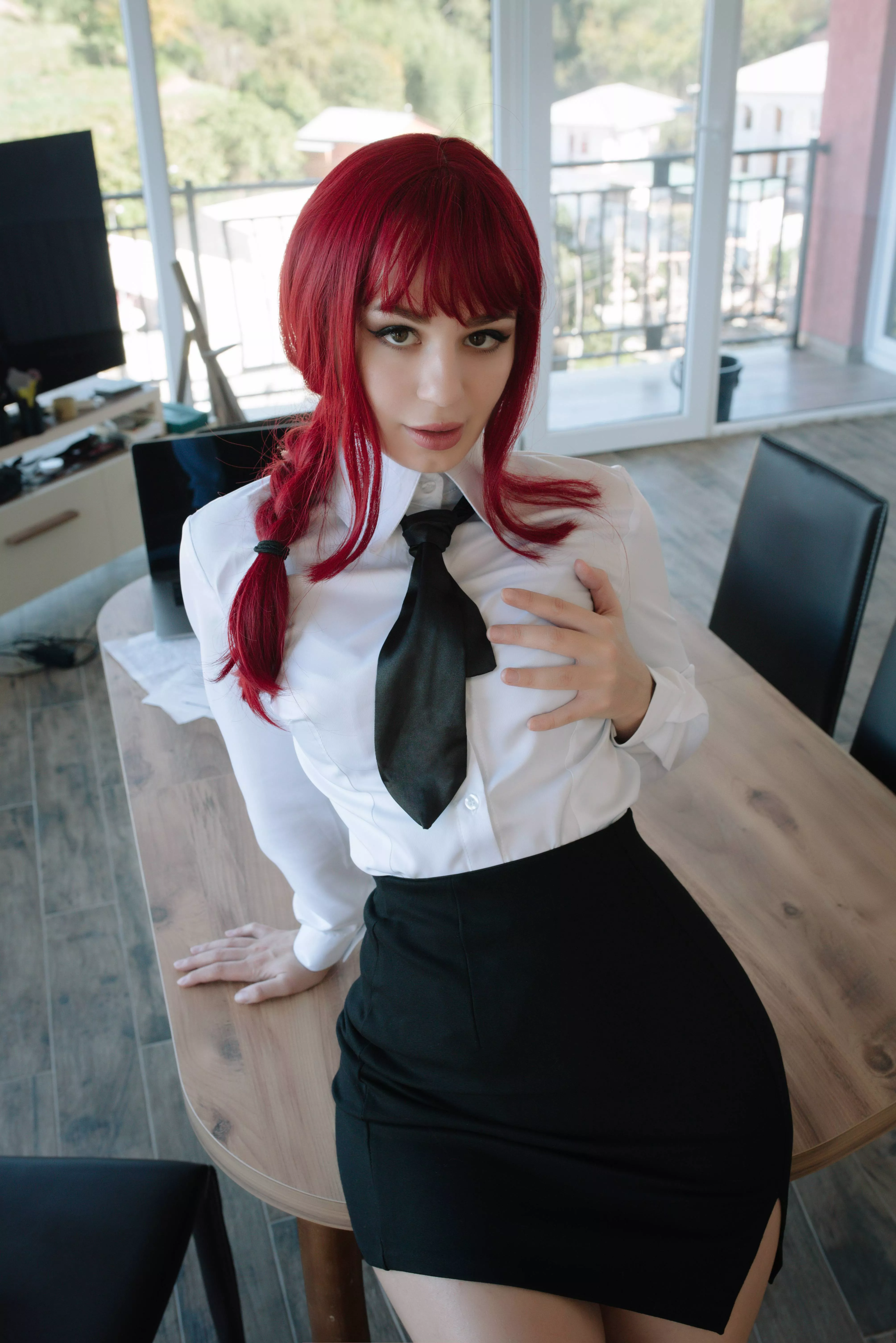 You was allowed to touch Makima b0ba. What is your actions? by Kanra_cosplay [self]