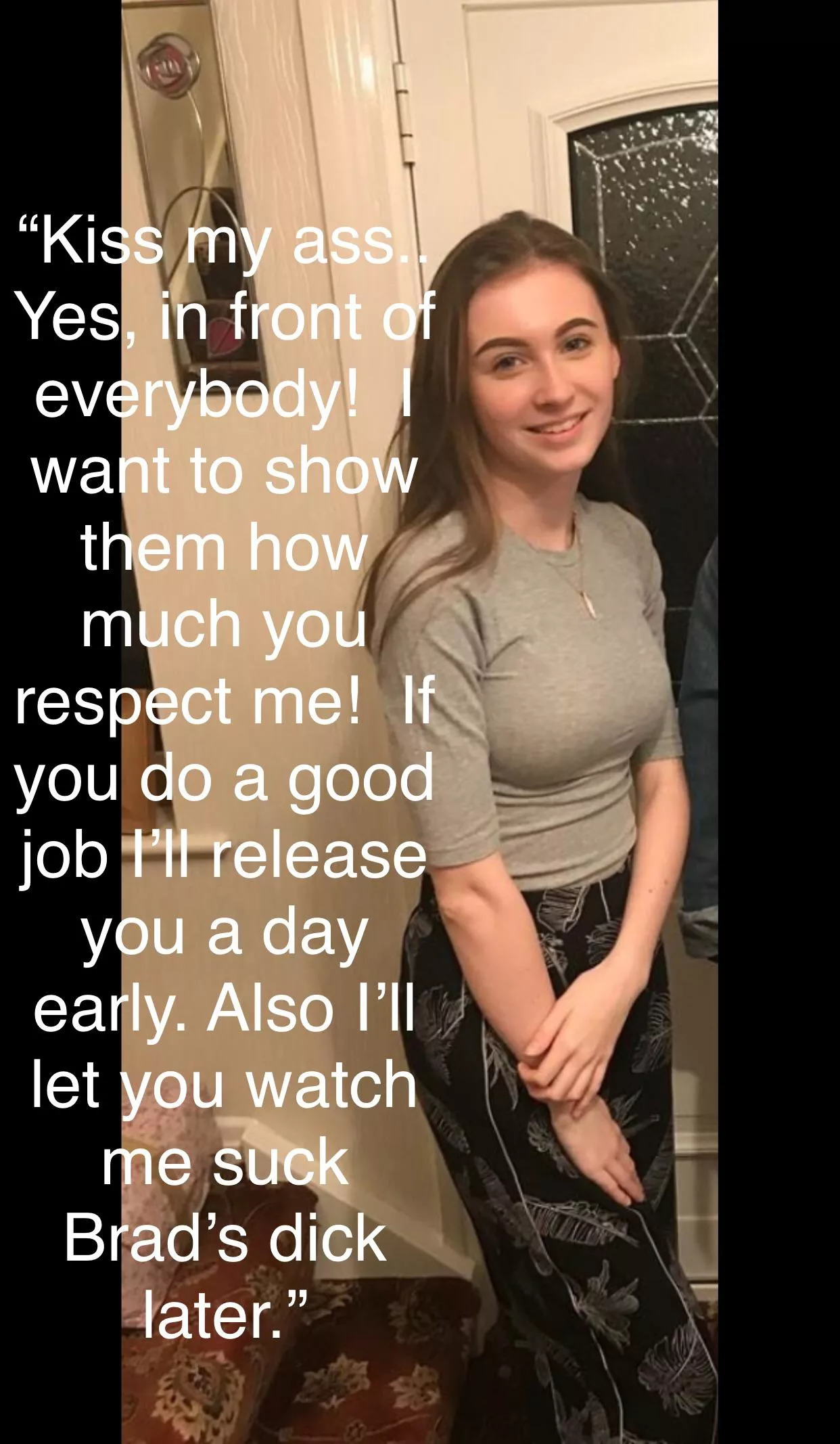 Your new girlfriend.