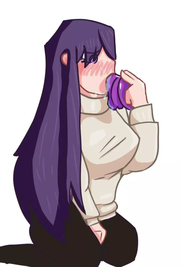 Yuri working on her throat game (me)