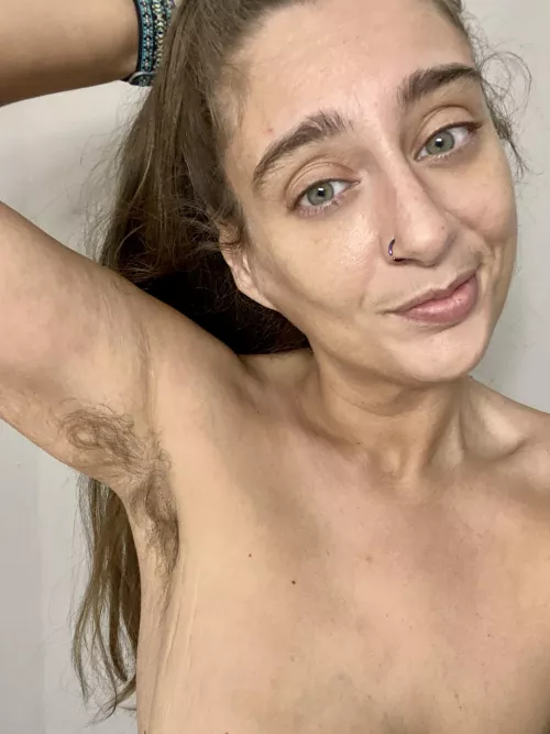 All natural and hairy all over