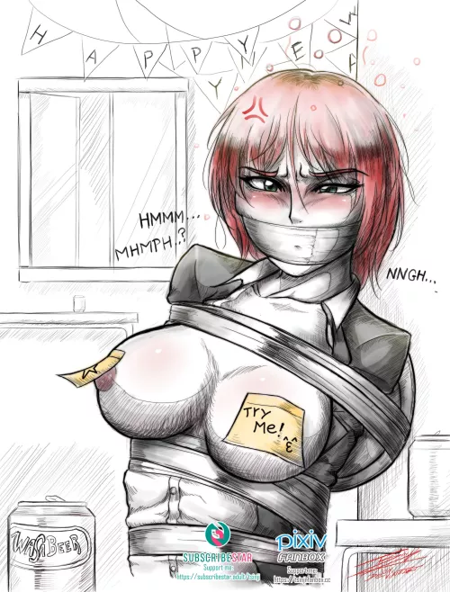 All wrapped up for the Afterparty