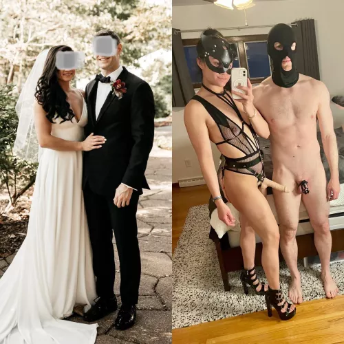 And you thought marriage meant a subservient wife and a lifetime of home cooked meals…