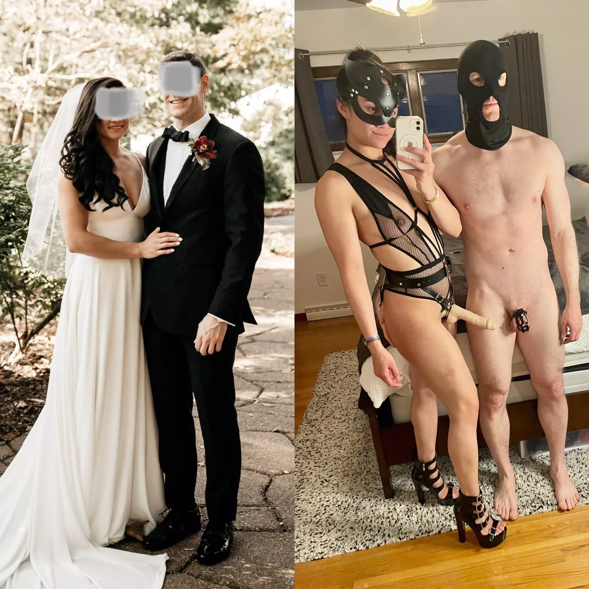 And you thought marriage meant a subservient wife and a lifetime of home cooked meals…