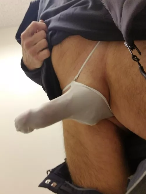 Another hard day at work.